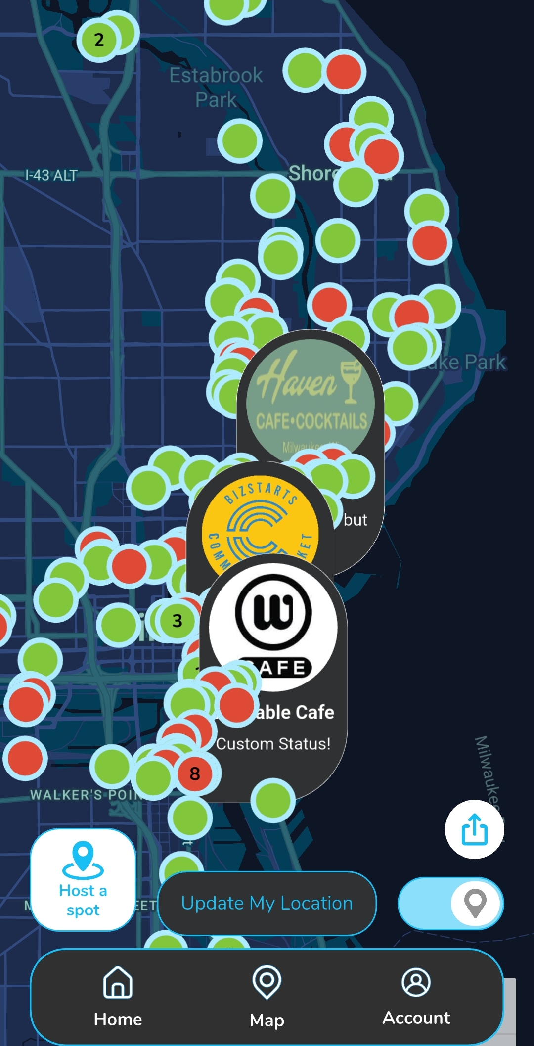 Sit By Me app screenshot